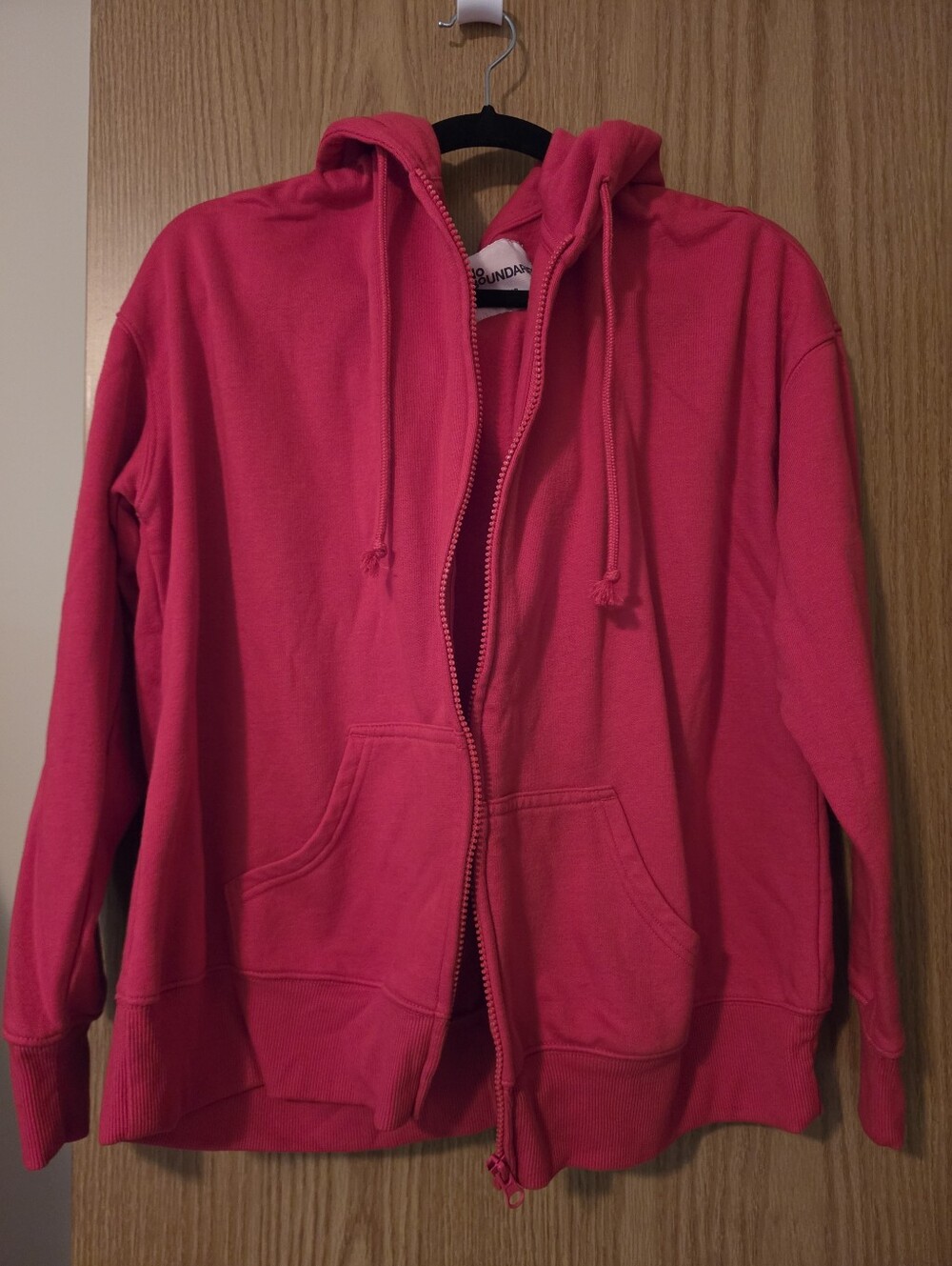 Red Zip-Up Hoodie